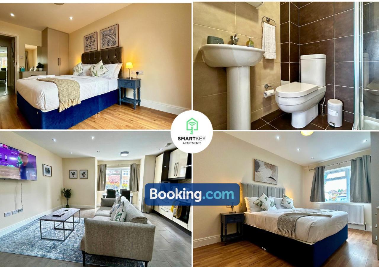 Modern 2 Bed 2 Bath Apartment Free Parking Watford  Exteriör bild